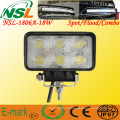 Luz de trabajo auto del LED 4.5 &quot;18W, luz de conducción de 6 LED para campo a través, ATV, 4x4